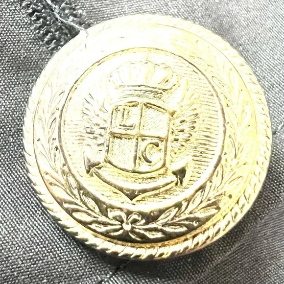 Celine Authentic Designer Navy Blue Cotton 2 Button Blazer Jacket Women’s EU 40 - Picture 11 of 13